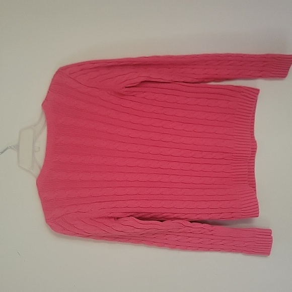 MID 2K Lands' End cable knit sweater - Picture 4 of 4